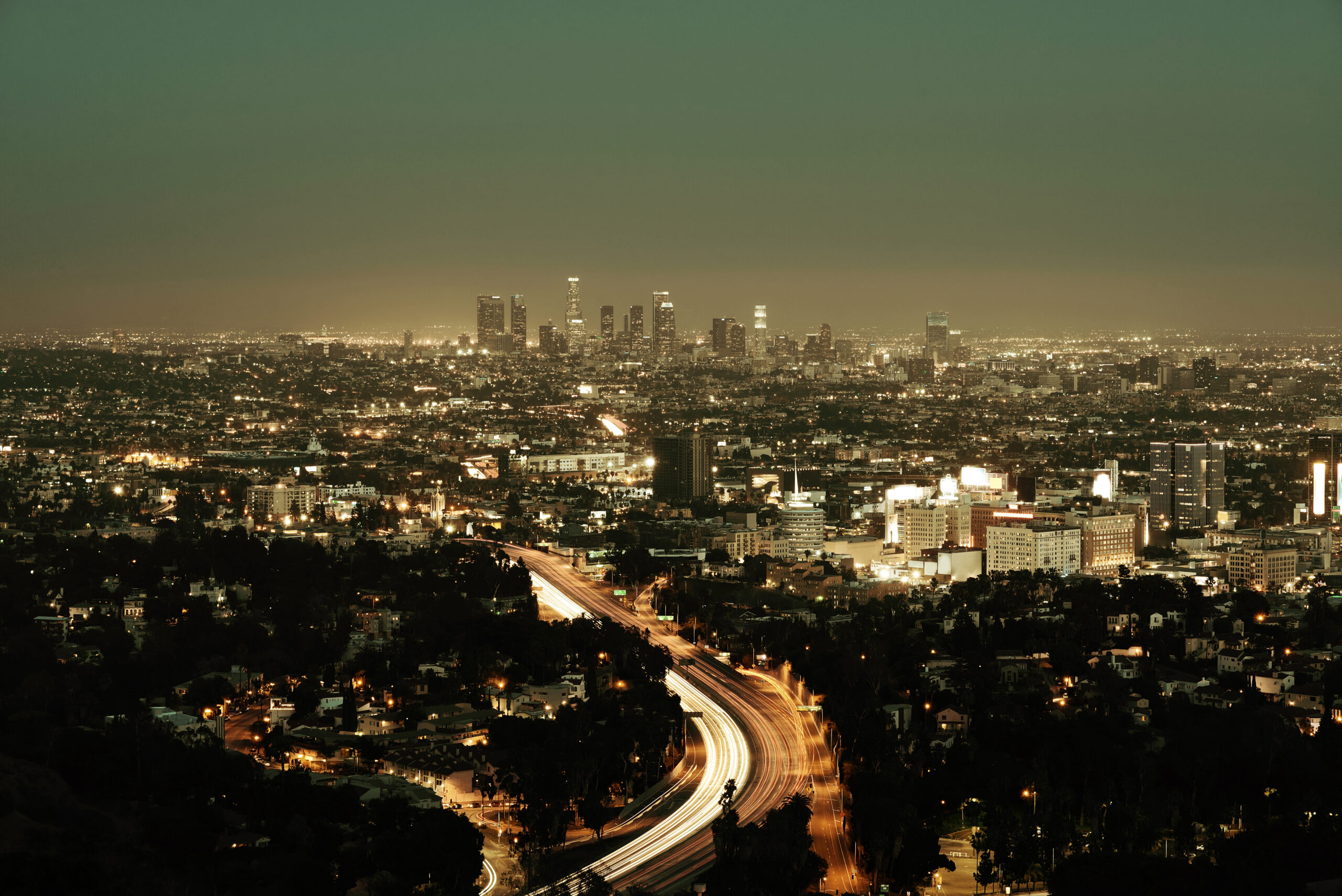Los Angeles at night