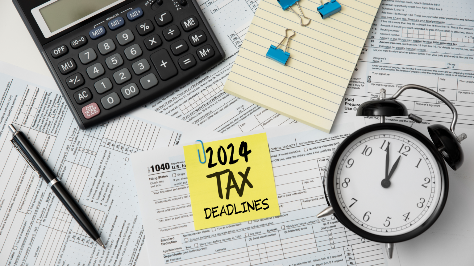 Federal Tax Filing Deadlines for 2024 420 CPA