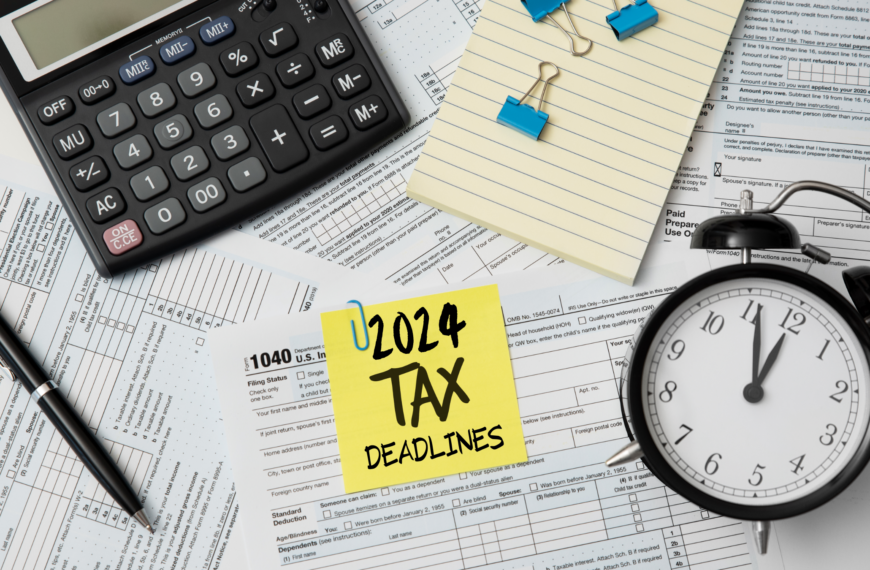 Federal Tax Filing Deadlines for 2024