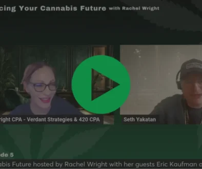 Financing Your Cannabis Future Episode 5 Hosted by Rachel Wright and Guest Seth Yakatan