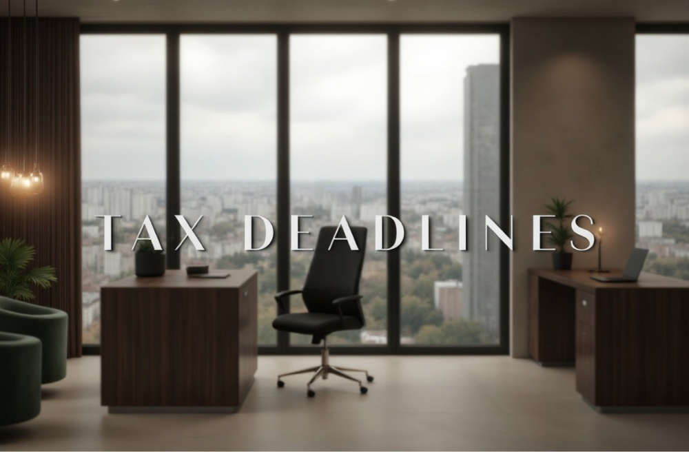 Tax deadlines